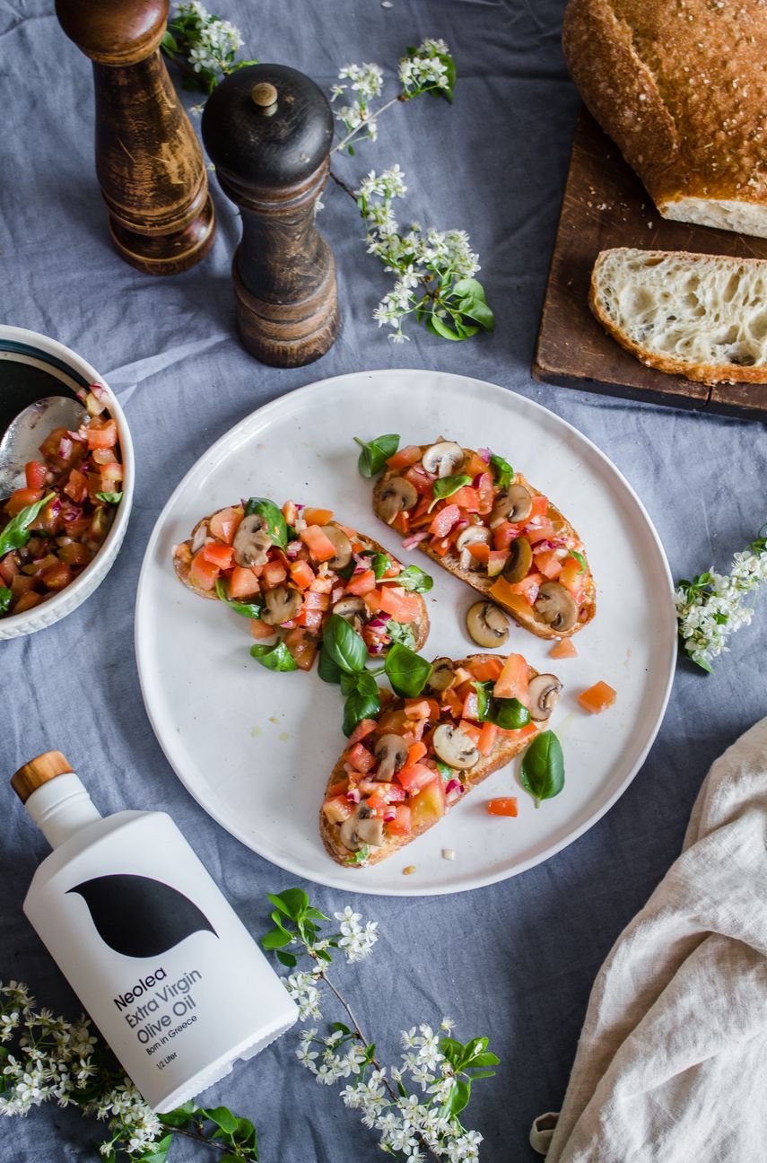 Mushroom Bruschetta