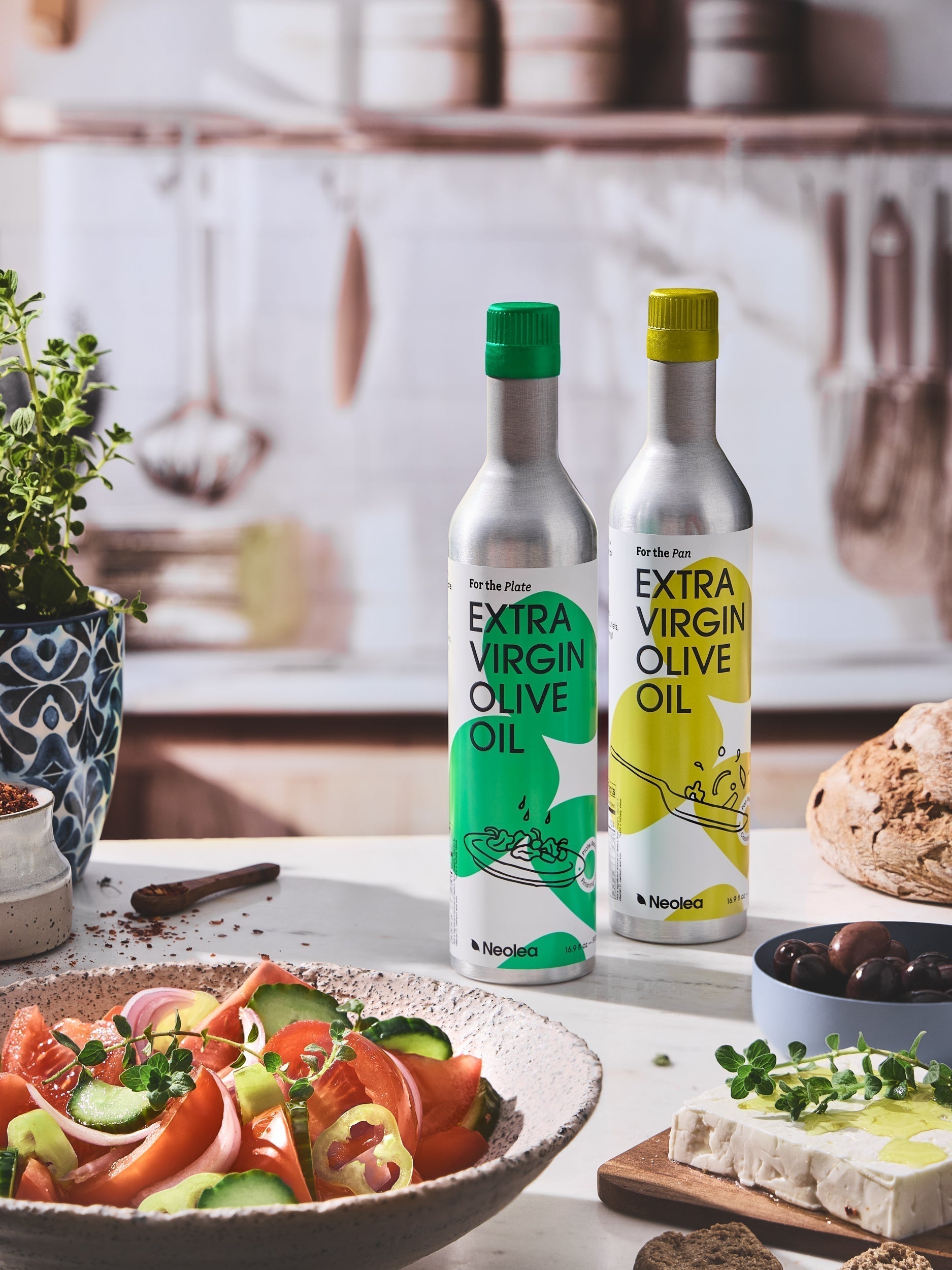 Pan & Plate EVOO by Neolea | The Right Olive Oil for Every Dish