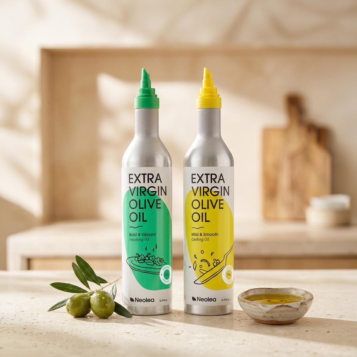The Perfect Pair: Pan & Plate EVOO