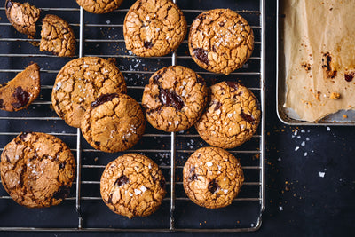 Christmas Chocolate Olive Oil and Chili Cookies
